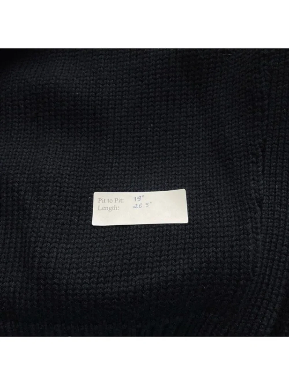 LULULEMON Women’s Black Knit Sweater Side Vented Crewneck D10